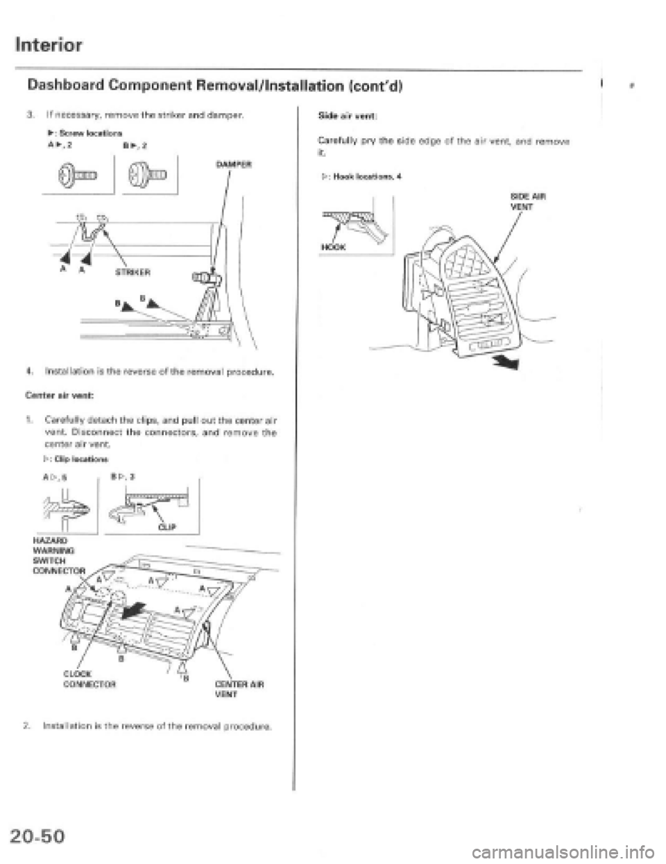 HONDA PRELUDE 1997  Service Repair Manual 