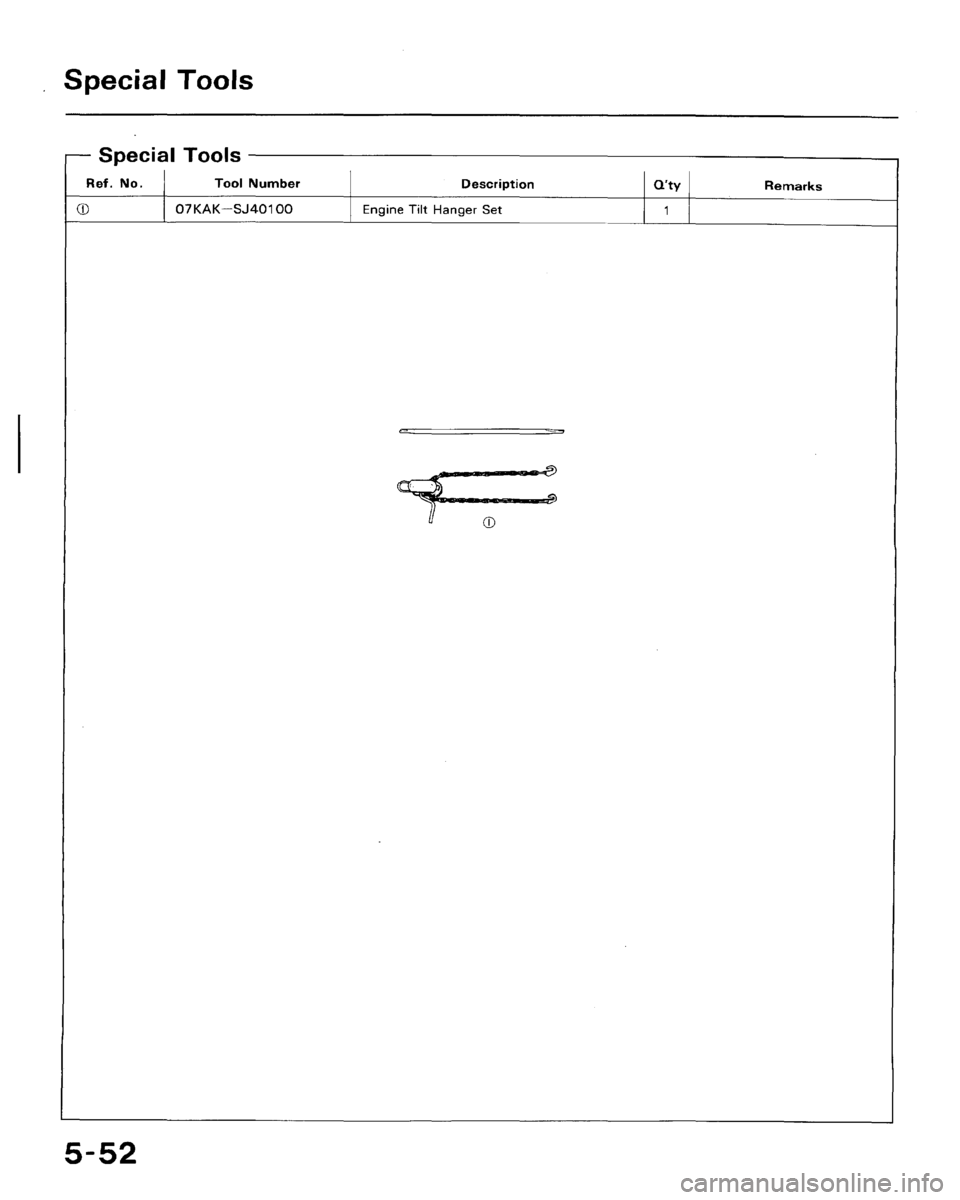 HONDA ACCORD 1992 CB / 4.G Workshop Manual 