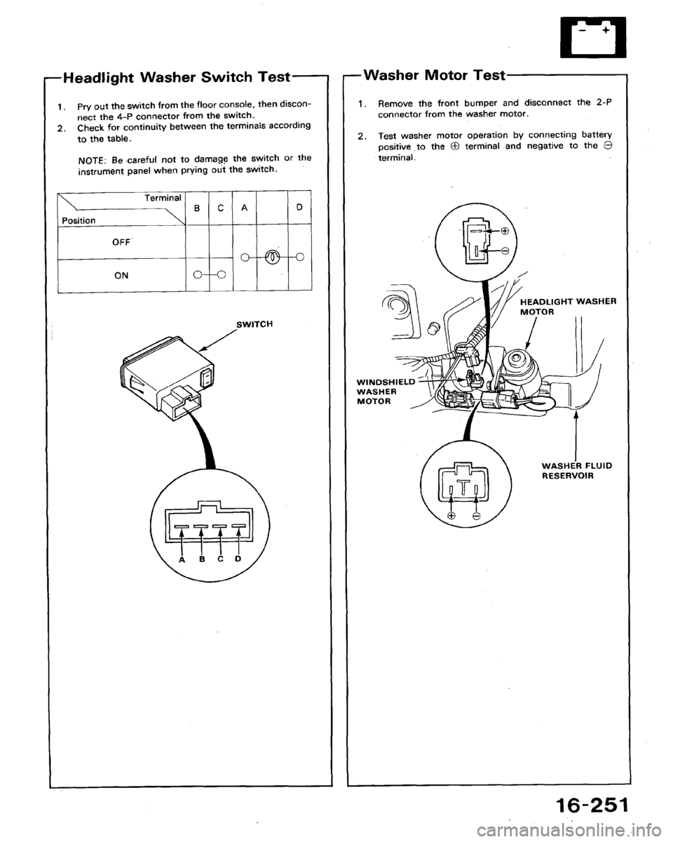 HONDA ACCORD 1992 CB / 4.G Workshop Manual 