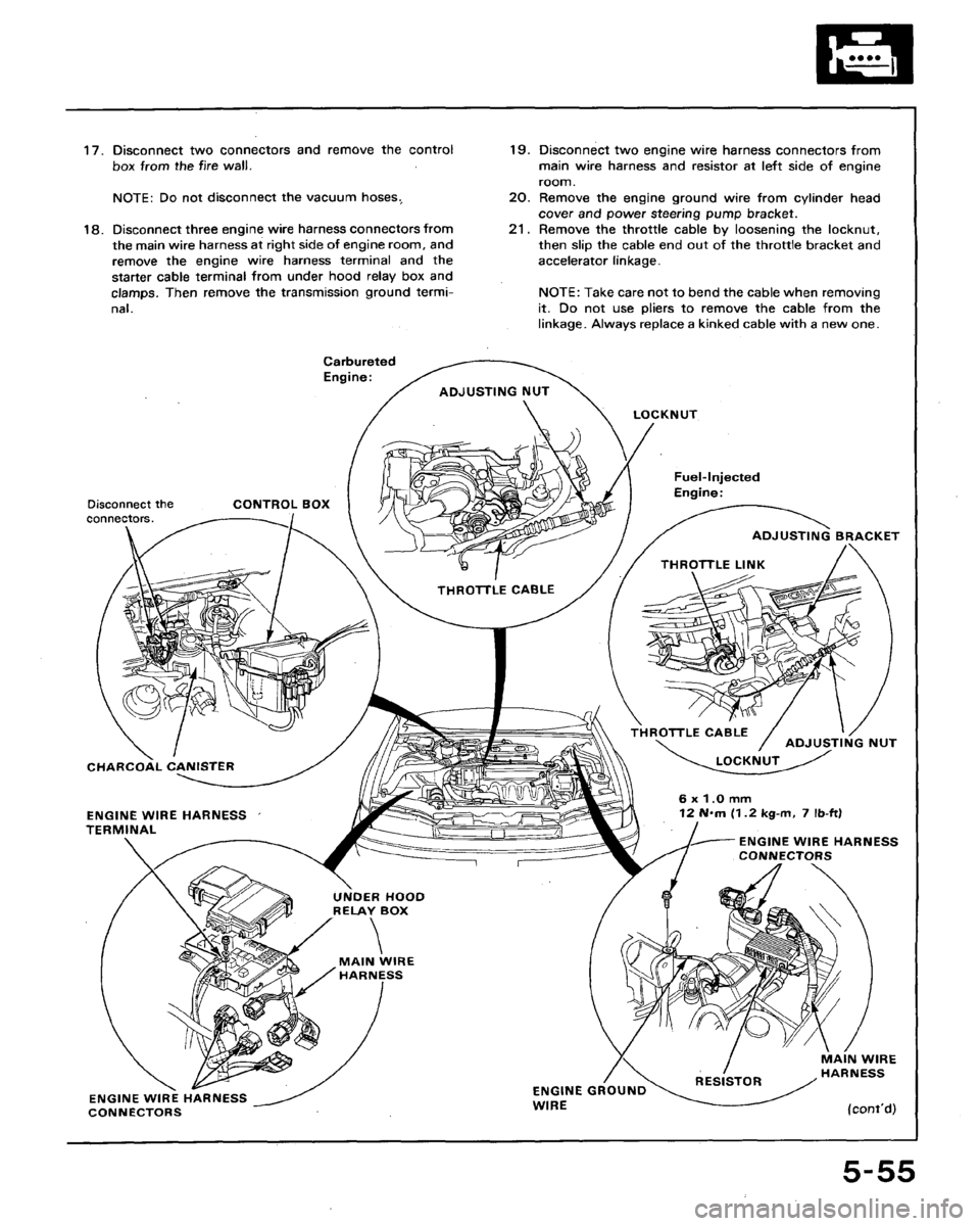 HONDA ACCORD 1992 CB / 4.G Workshop Manual 