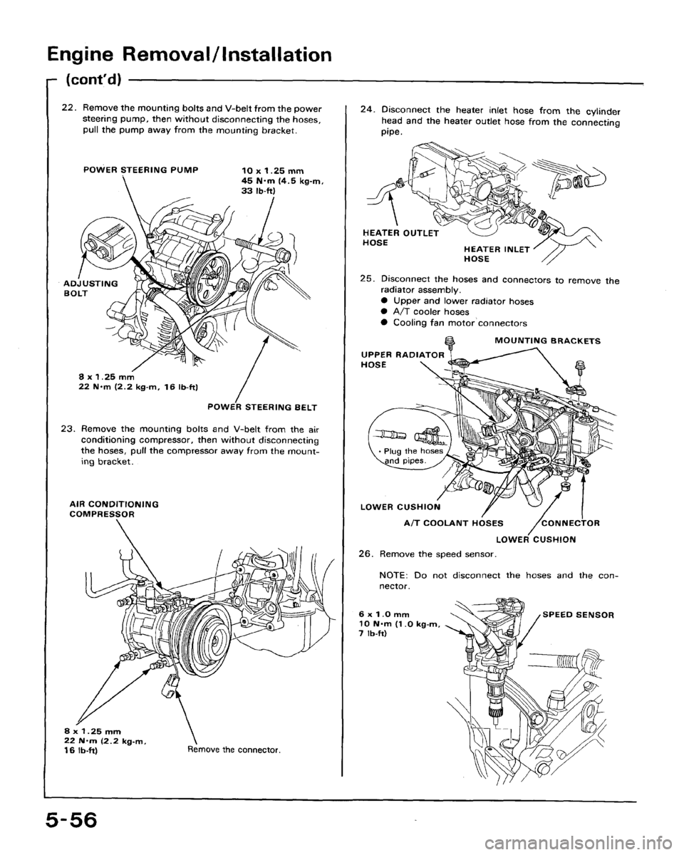 HONDA ACCORD 1992 CB / 4.G Workshop Manual 