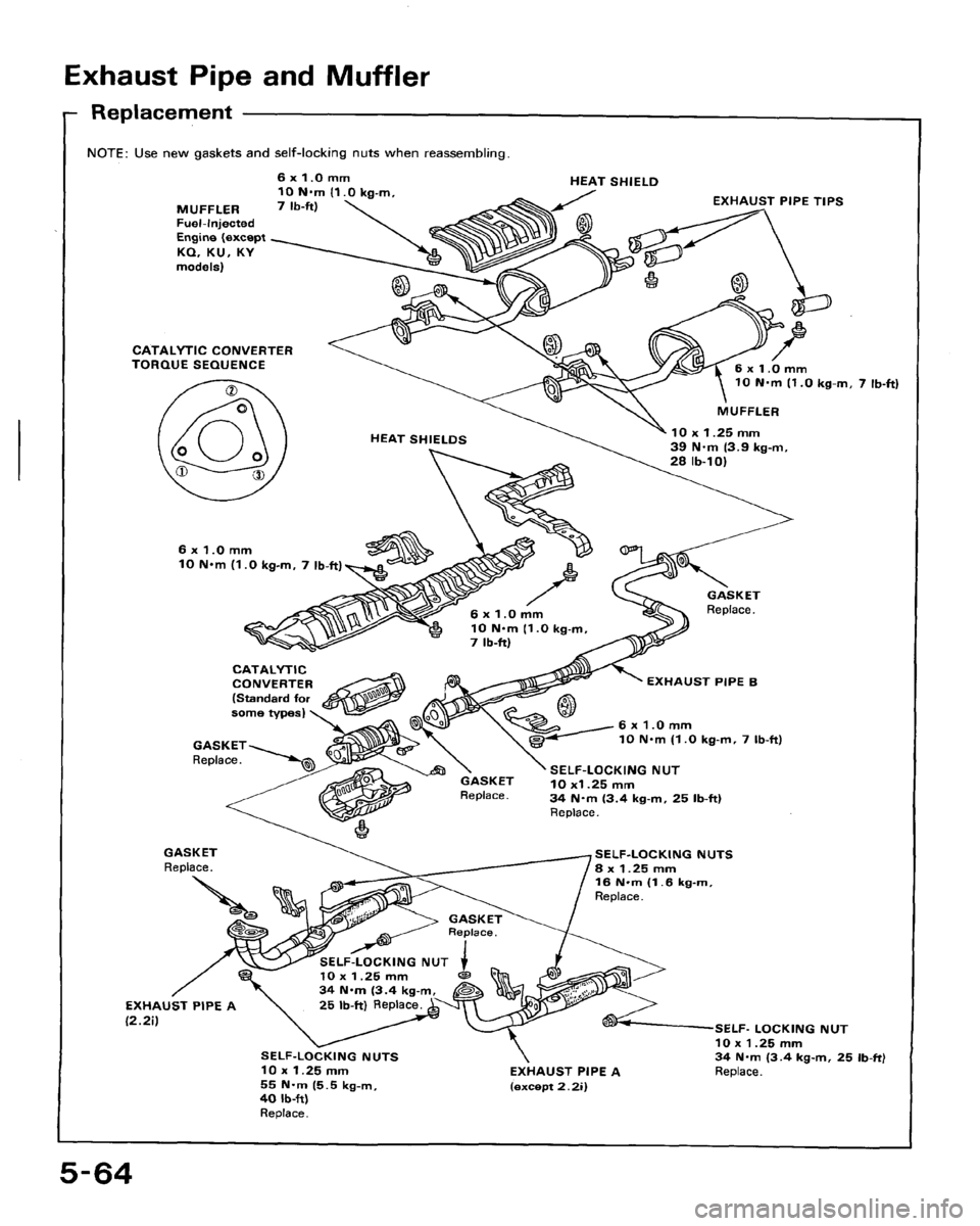 HONDA ACCORD 1992 CB / 4.G Workshop Manual 