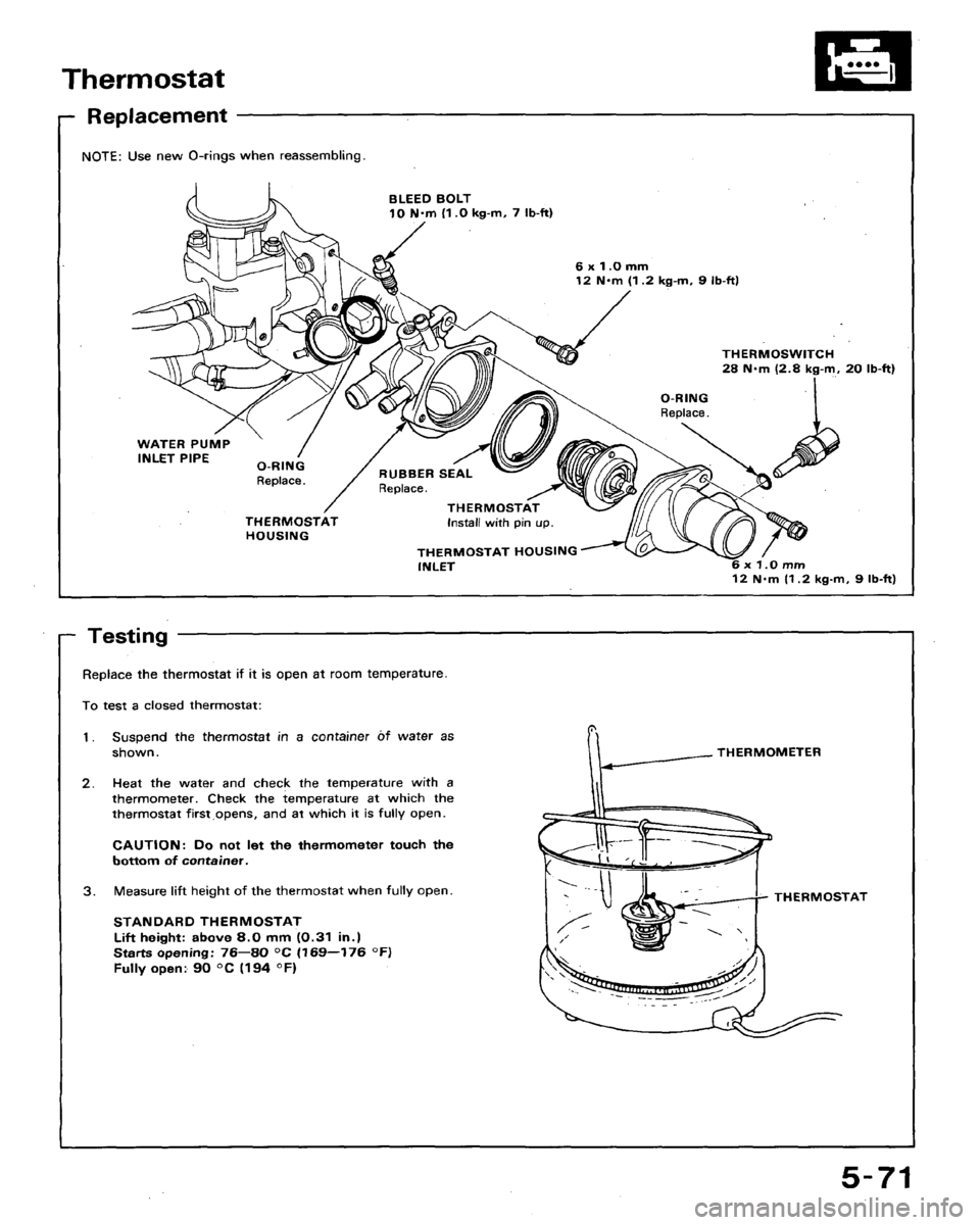 HONDA ACCORD 1992 CB / 4.G Workshop Manual 