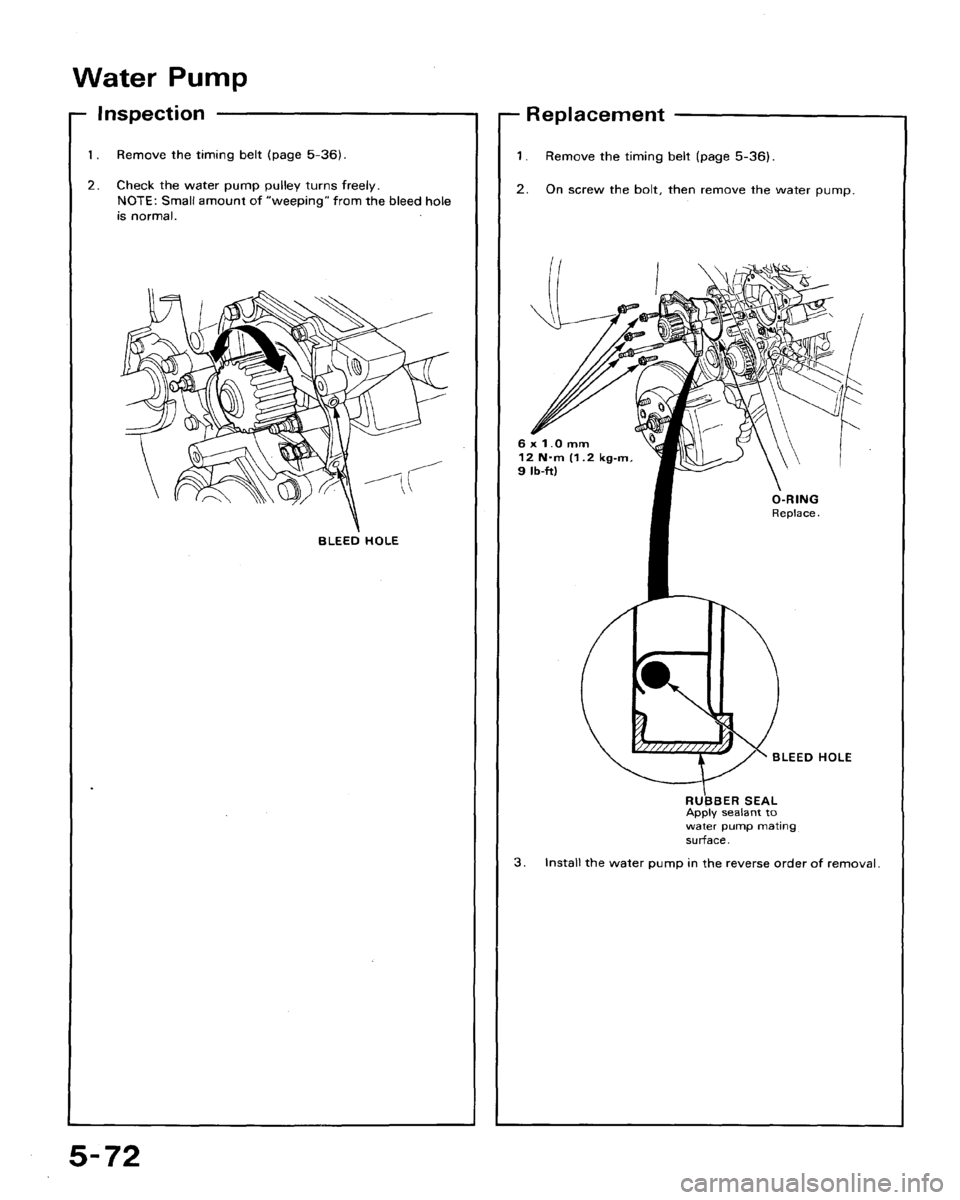 HONDA ACCORD 1992 CB / 4.G Workshop Manual 
