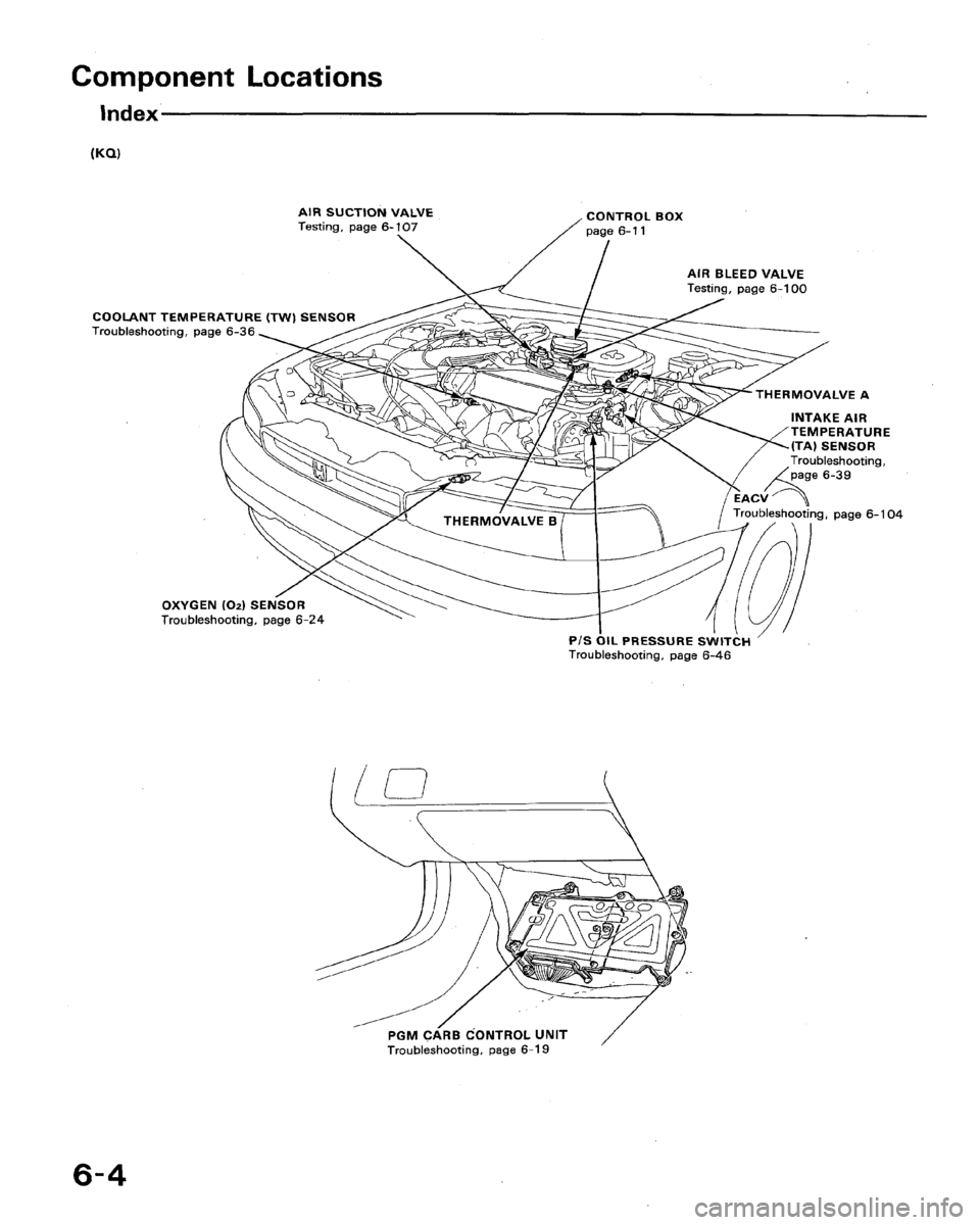 HONDA ACCORD 1992 CB / 4.G Workshop Manual 
