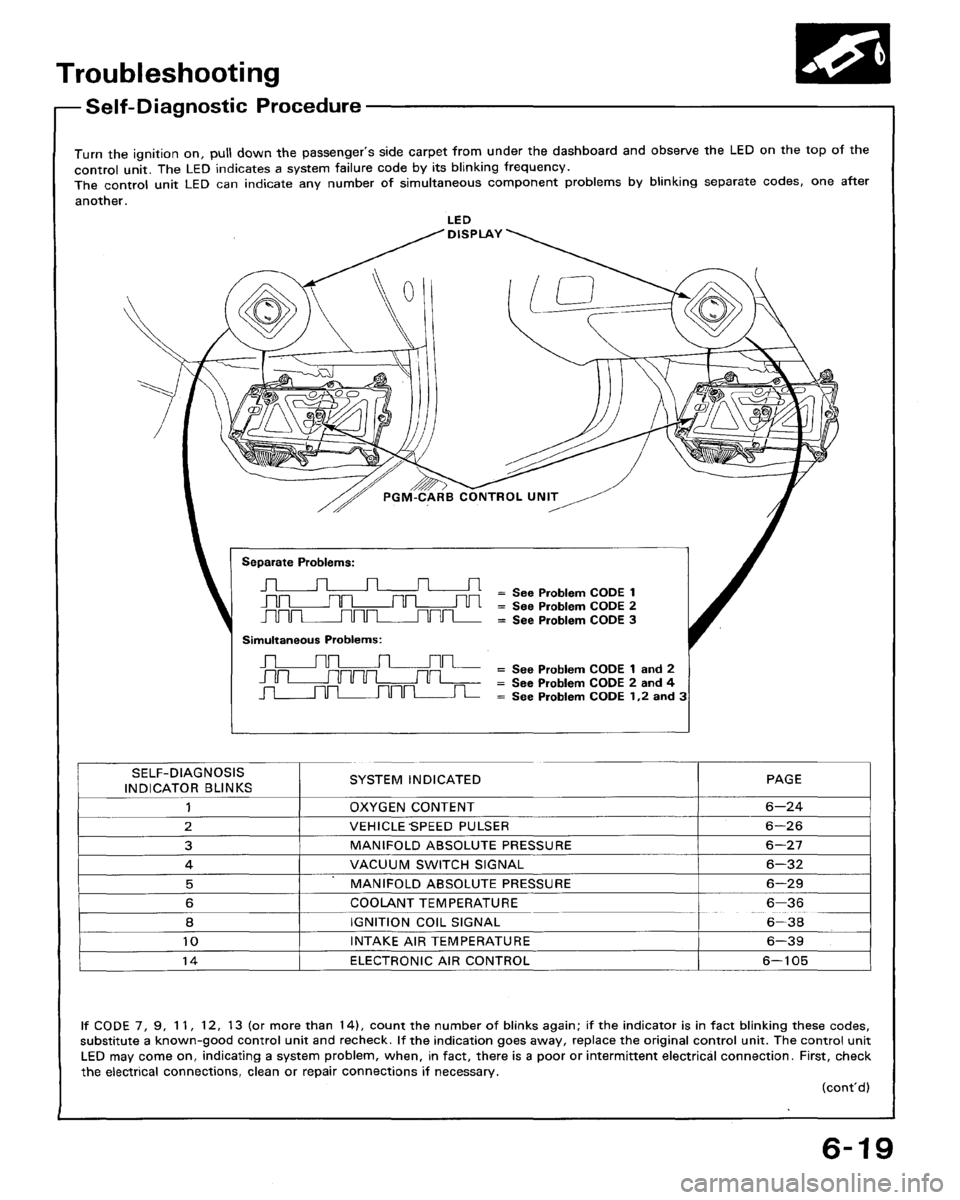 HONDA ACCORD 1992 CB / 4.G Workshop Manual 