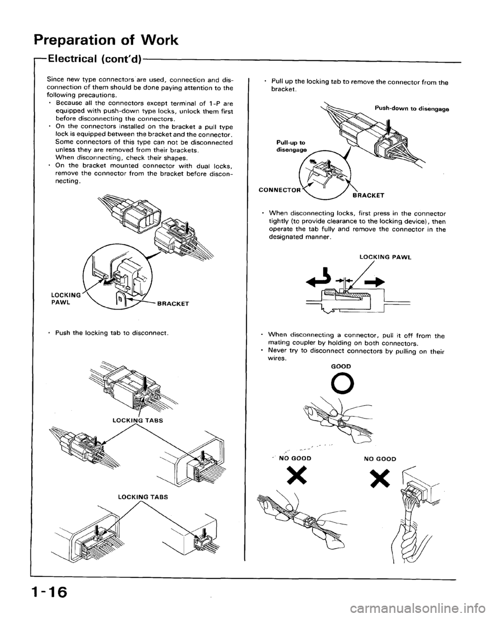 HONDA ACCORD 1992 CB / 4.G Workshop Manual 
