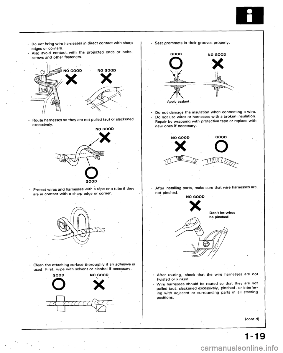 HONDA ACCORD 1992 CB / 4.G Workshop Manual 