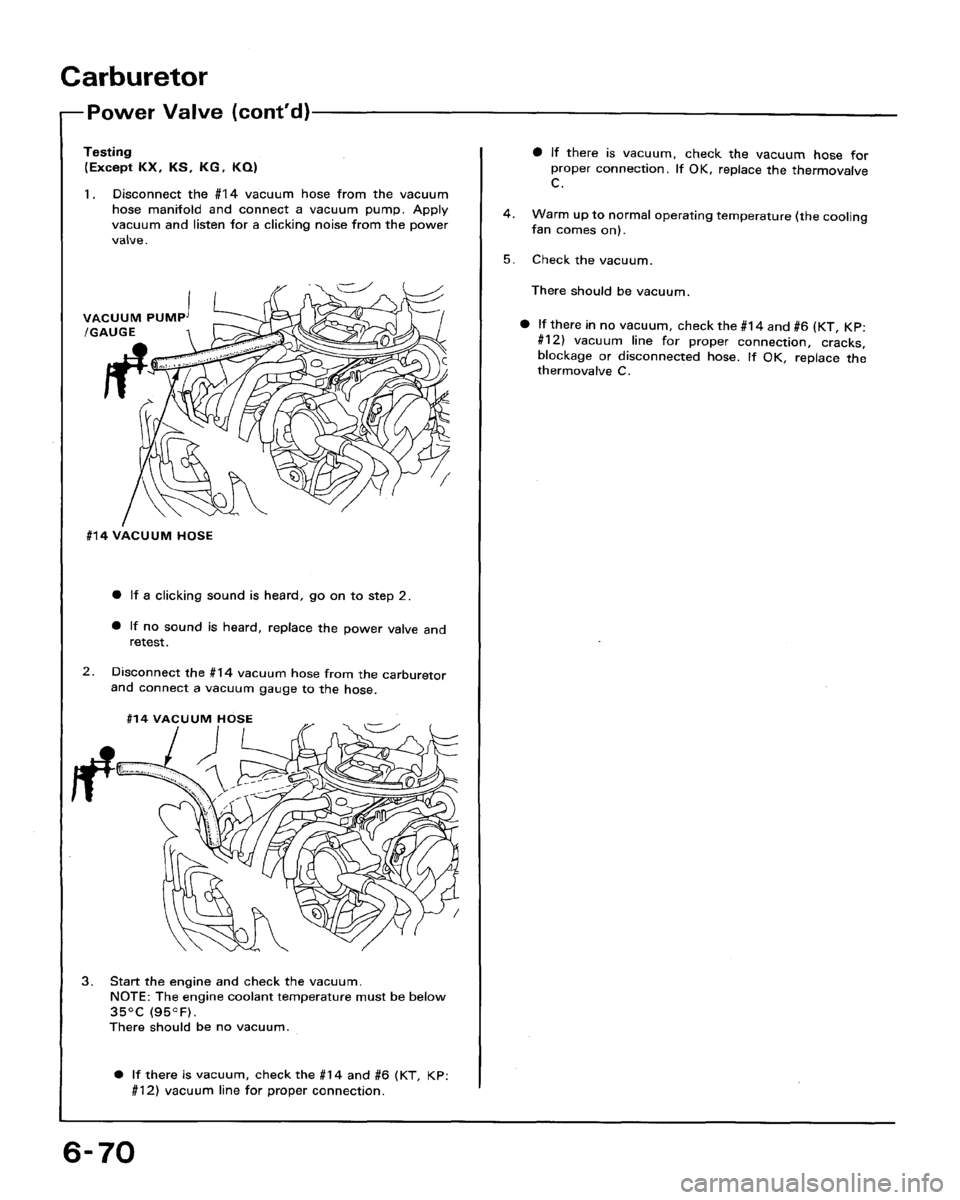 HONDA ACCORD 1992 CB / 4.G Workshop Manual 