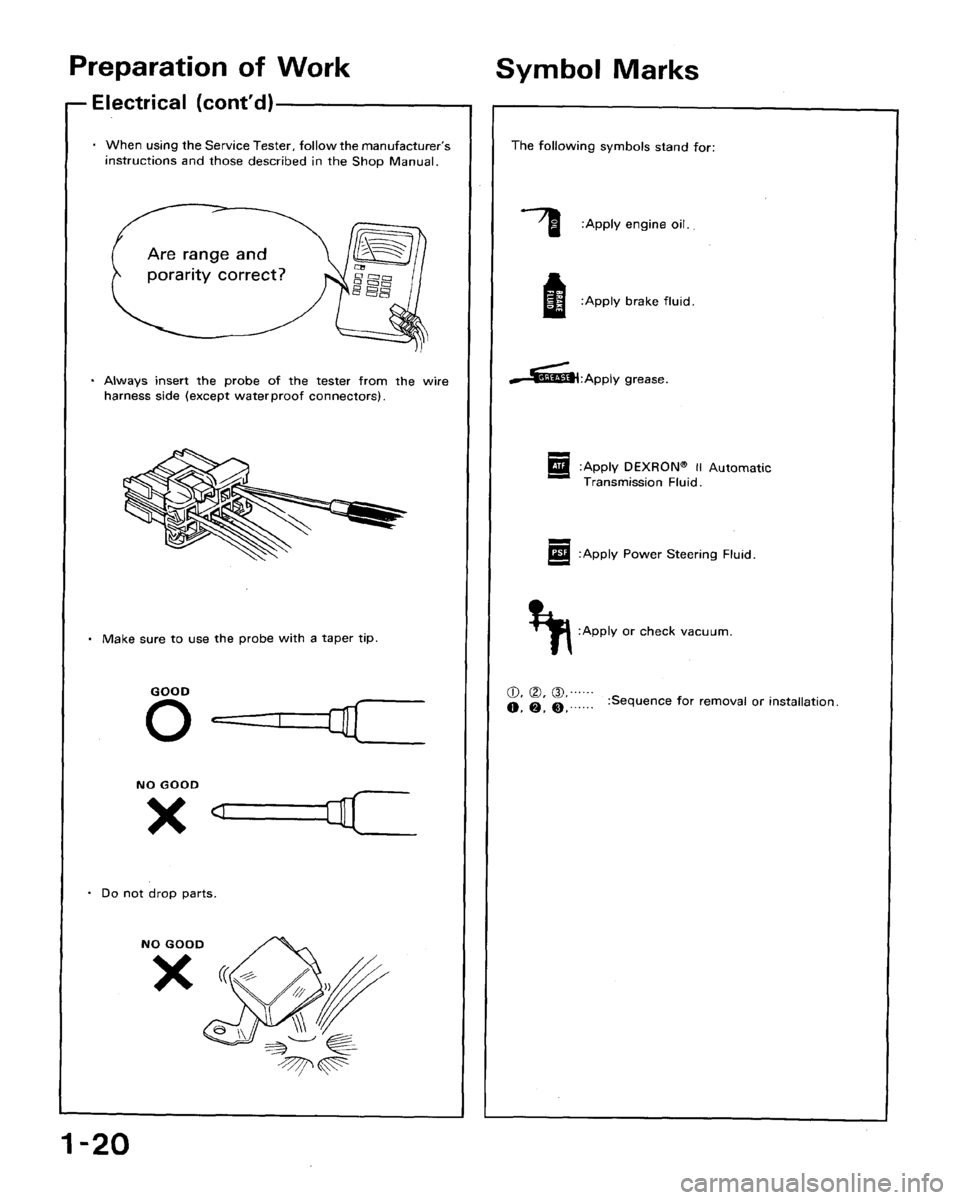 HONDA ACCORD 1992 CB / 4.G Workshop Manual 