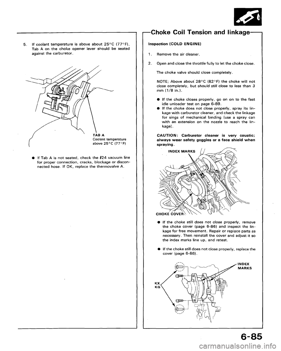HONDA ACCORD 1992 CB / 4.G Workshop Manual 