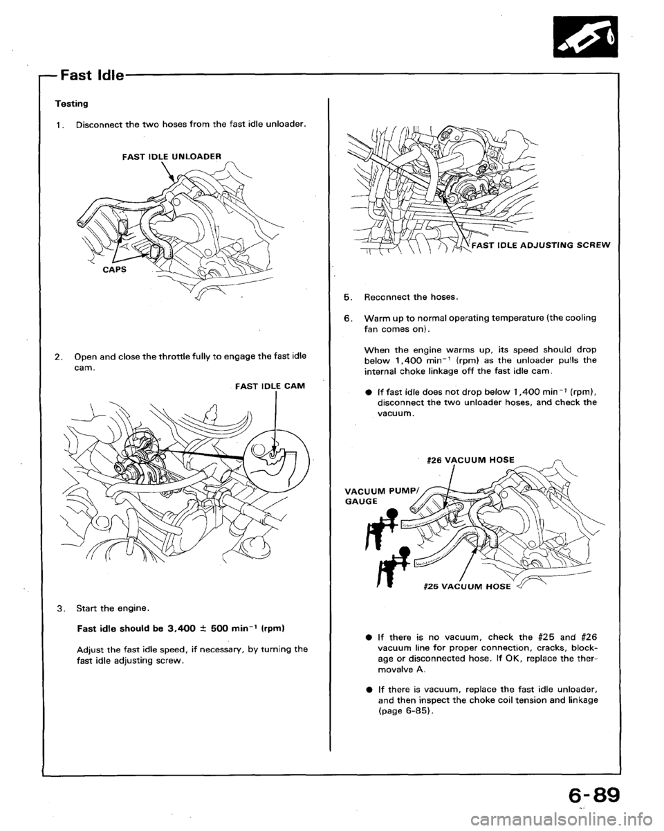 HONDA ACCORD 1992 CB / 4.G Workshop Manual 