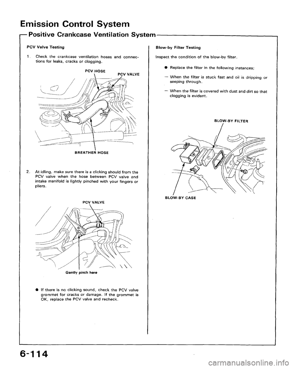 HONDA ACCORD 1992 CB / 4.G Workshop Manual 