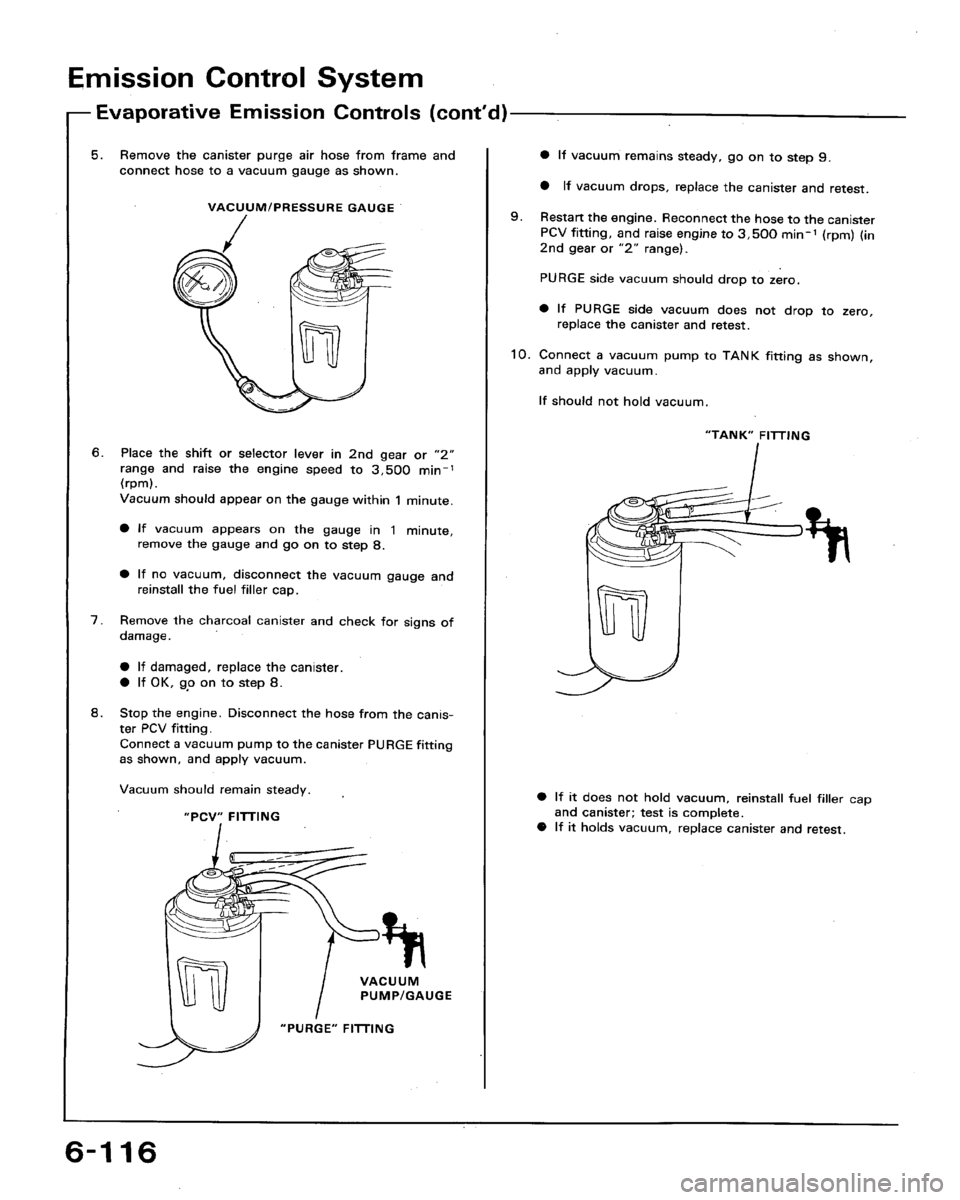 HONDA ACCORD 1992 CB / 4.G Workshop Manual 