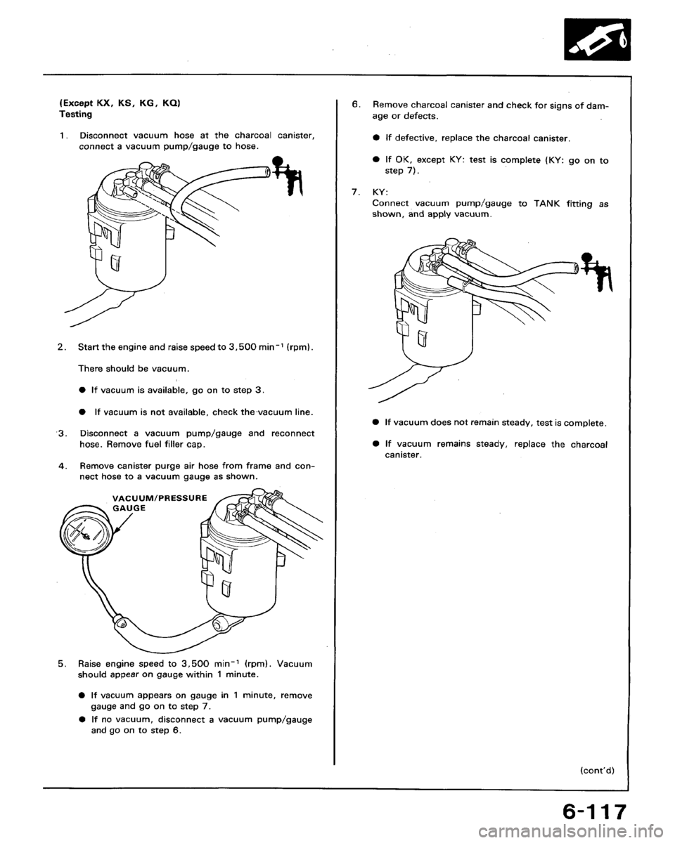 HONDA ACCORD 1992 CB / 4.G Workshop Manual 