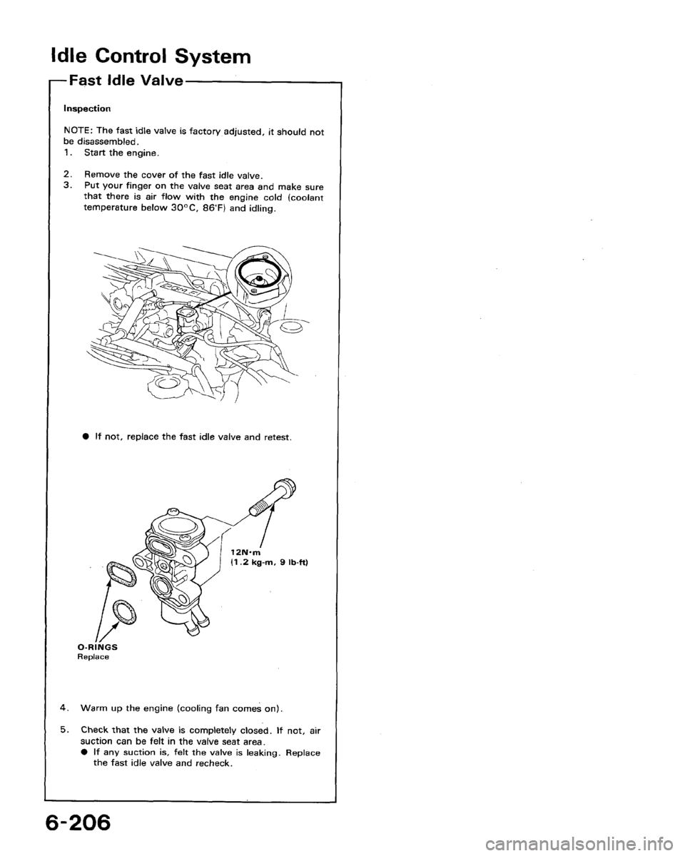 HONDA ACCORD 1992 CB / 4.G Workshop Manual 