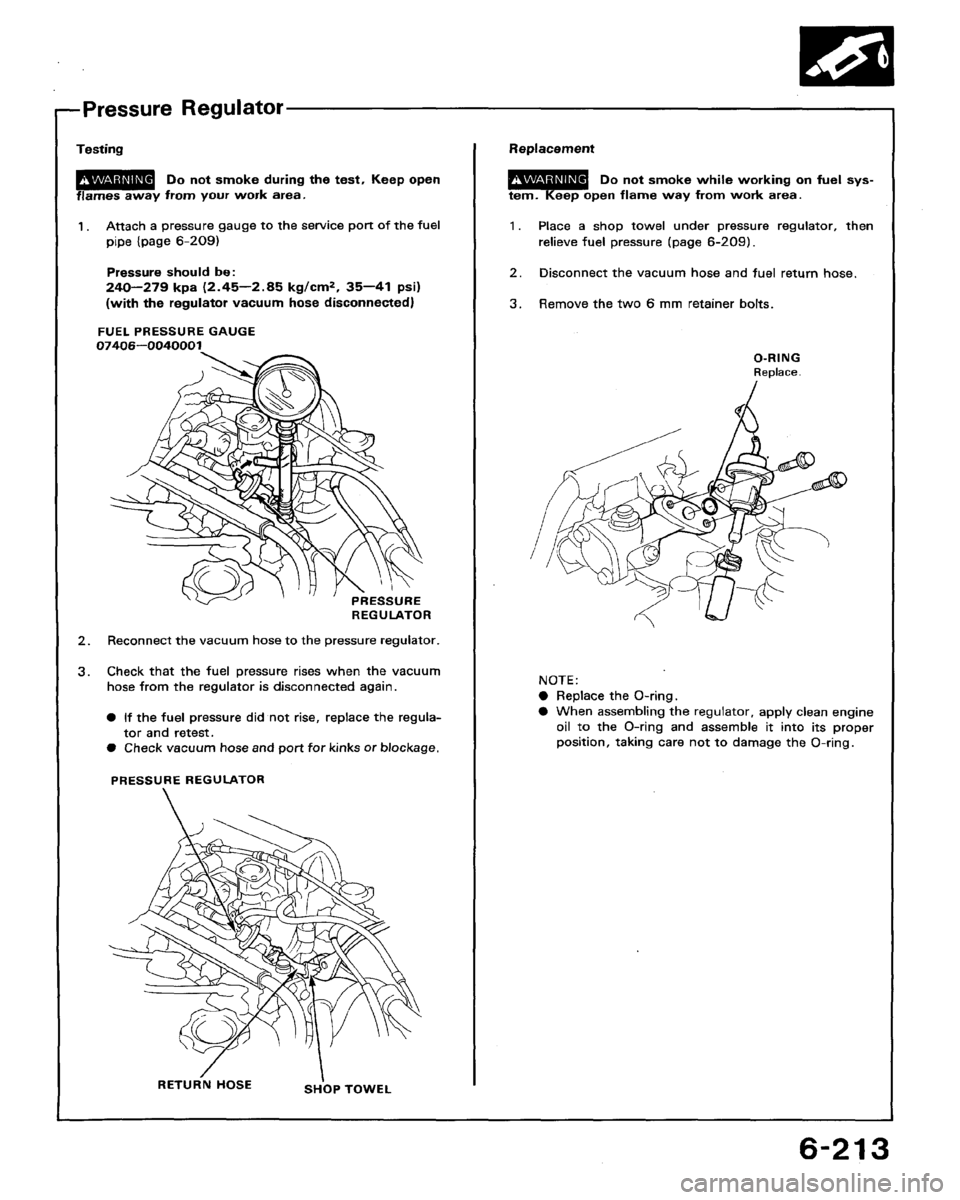 HONDA ACCORD 1992 CB / 4.G Workshop Manual 