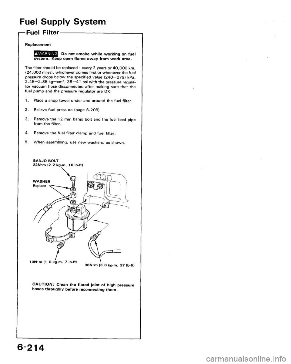 HONDA ACCORD 1992 CB / 4.G Workshop Manual 