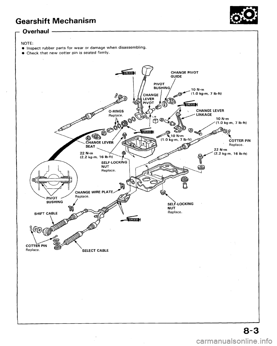 HONDA ACCORD 1992 CB / 4.G Workshop Manual 