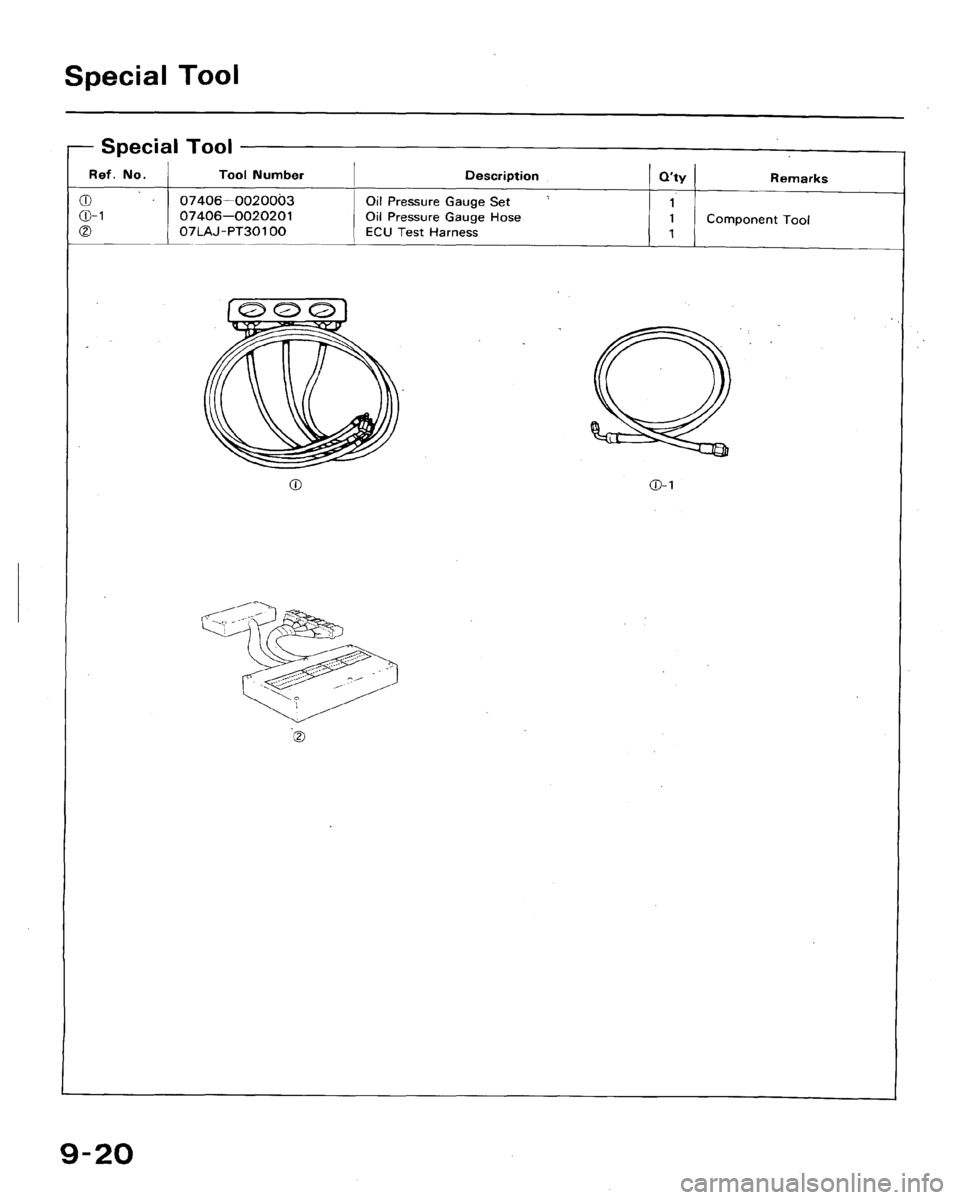 HONDA ACCORD 1992 CB / 4.G Workshop Manual 