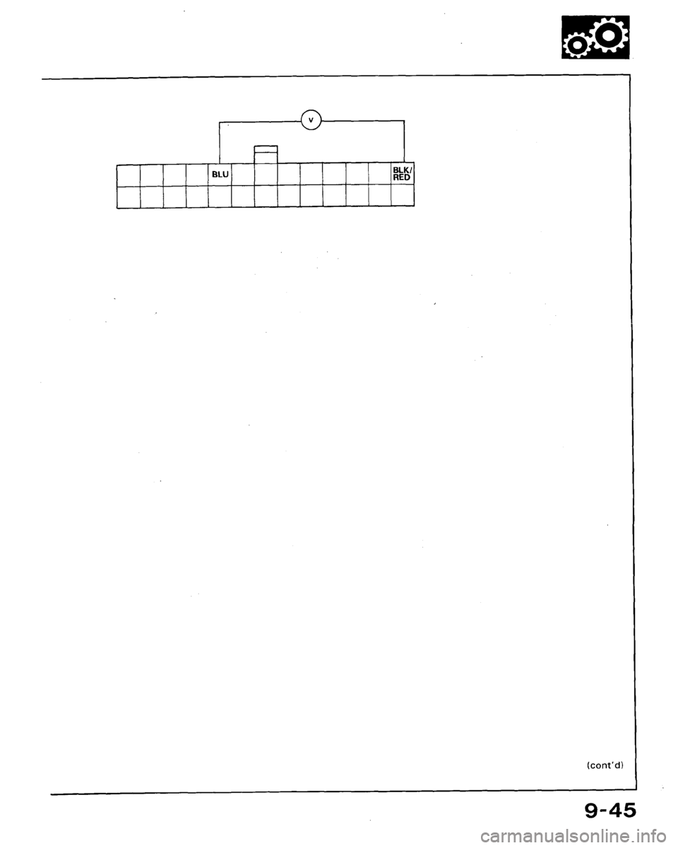 HONDA ACCORD 1992 CB / 4.G Workshop Manual 