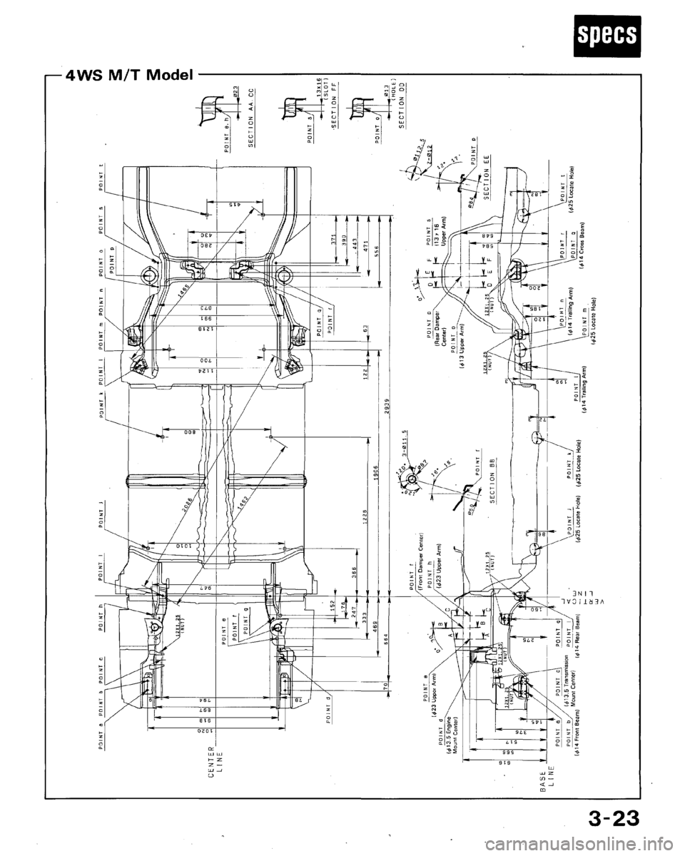 HONDA ACCORD 1992 CB / 4.G Workshop Manual 