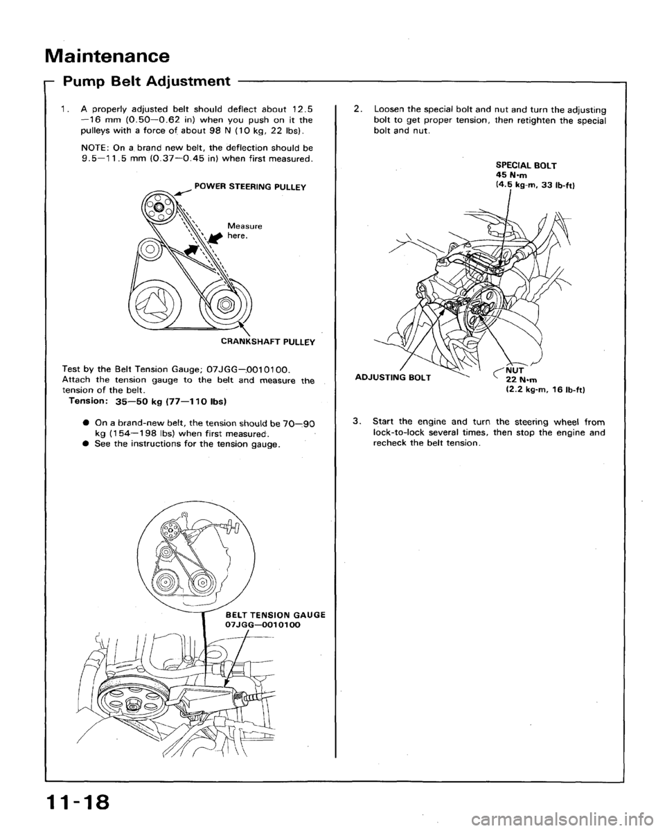 HONDA ACCORD 1992 CB / 4.G Workshop Manual 