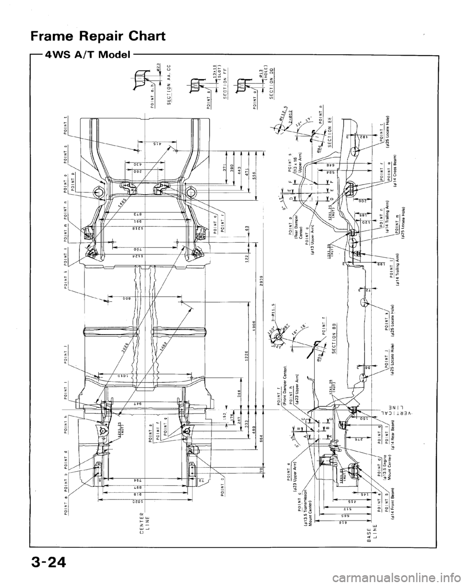 HONDA ACCORD 1992 CB / 4.G Workshop Manual 