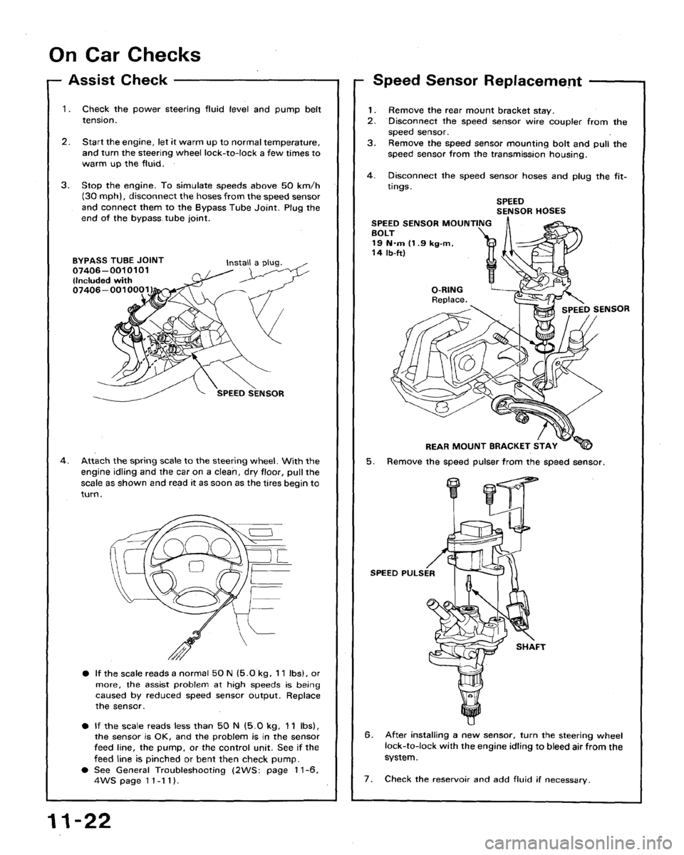 HONDA ACCORD 1992 CB / 4.G Workshop Manual 