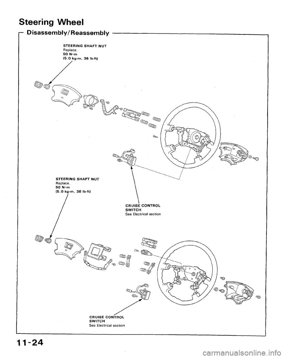 HONDA ACCORD 1992 CB / 4.G Workshop Manual 