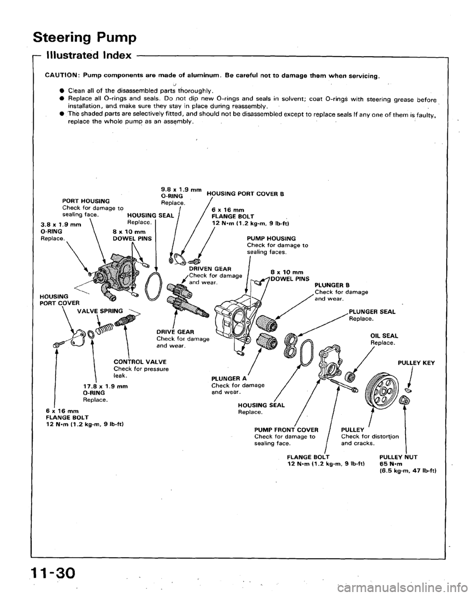 HONDA ACCORD 1992 CB / 4.G Workshop Manual 