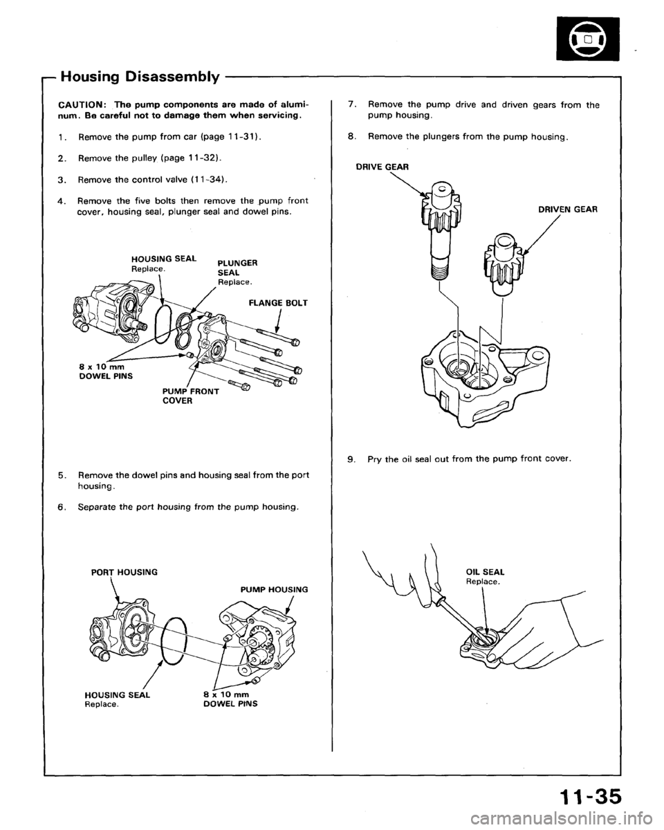 HONDA ACCORD 1992 CB / 4.G Workshop Manual 