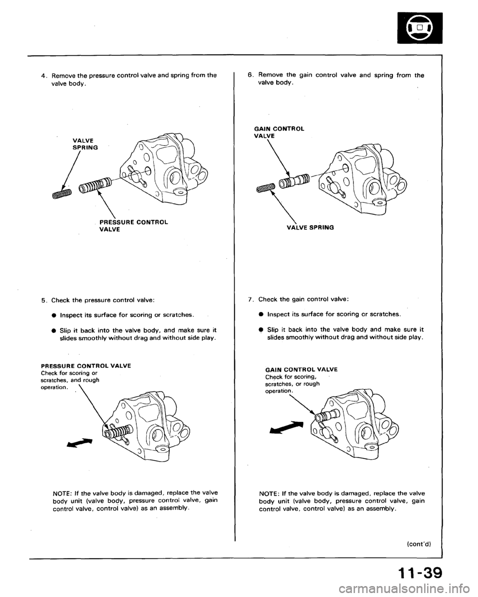 HONDA ACCORD 1992 CB / 4.G Workshop Manual 