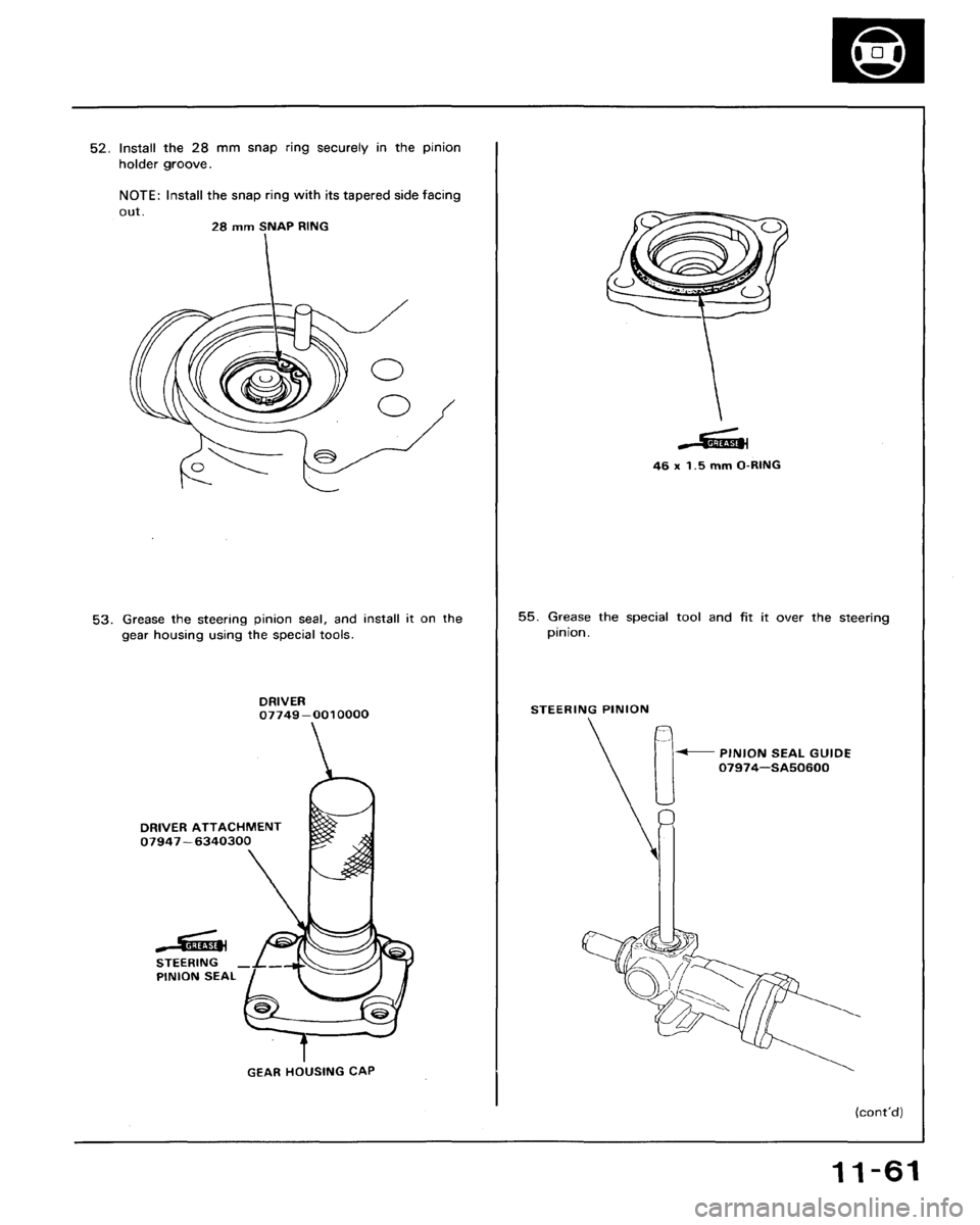 HONDA ACCORD 1992 CB / 4.G Workshop Manual 