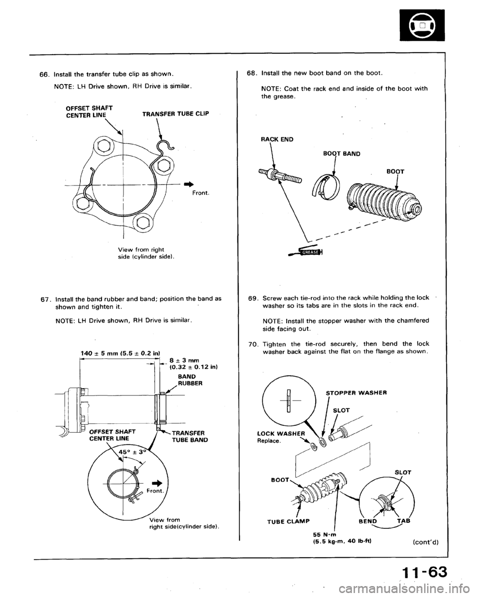 HONDA ACCORD 1992 CB / 4.G Workshop Manual 