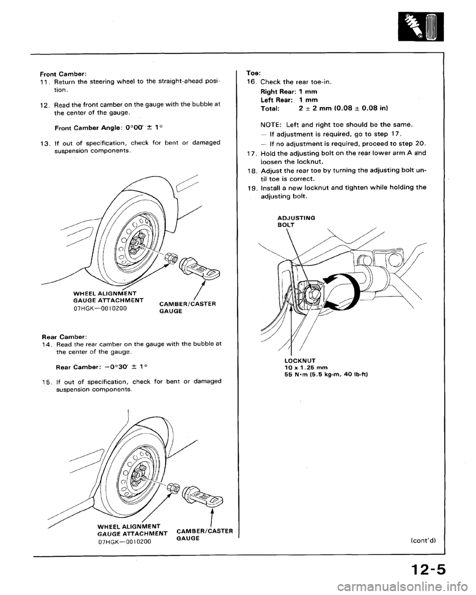 HONDA ACCORD 1992 CB / 4.G Workshop Manual 