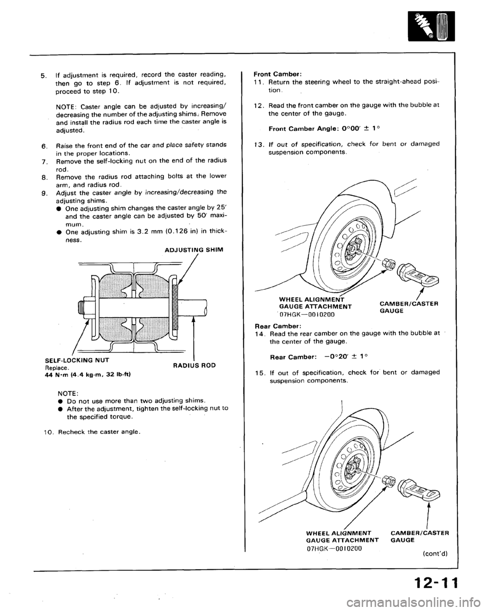 HONDA ACCORD 1992 CB / 4.G Workshop Manual 