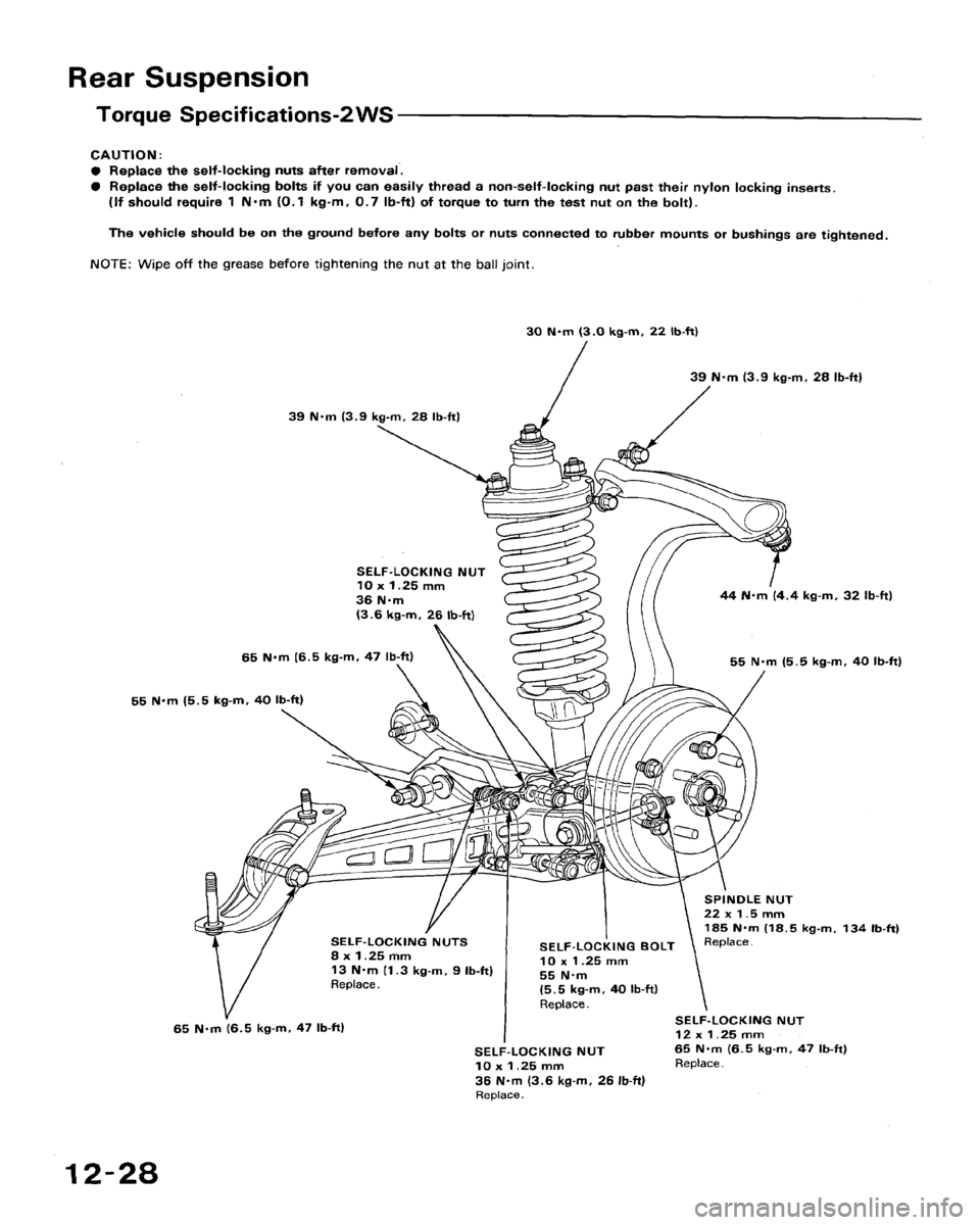 HONDA ACCORD 1992 CB / 4.G Workshop Manual 
