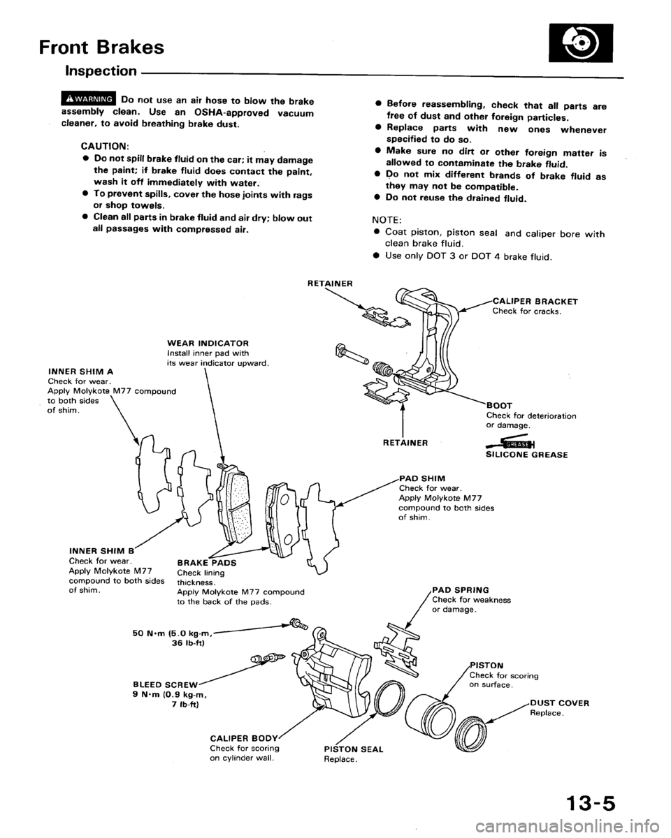 HONDA ACCORD 1992 CB / 4.G Workshop Manual 