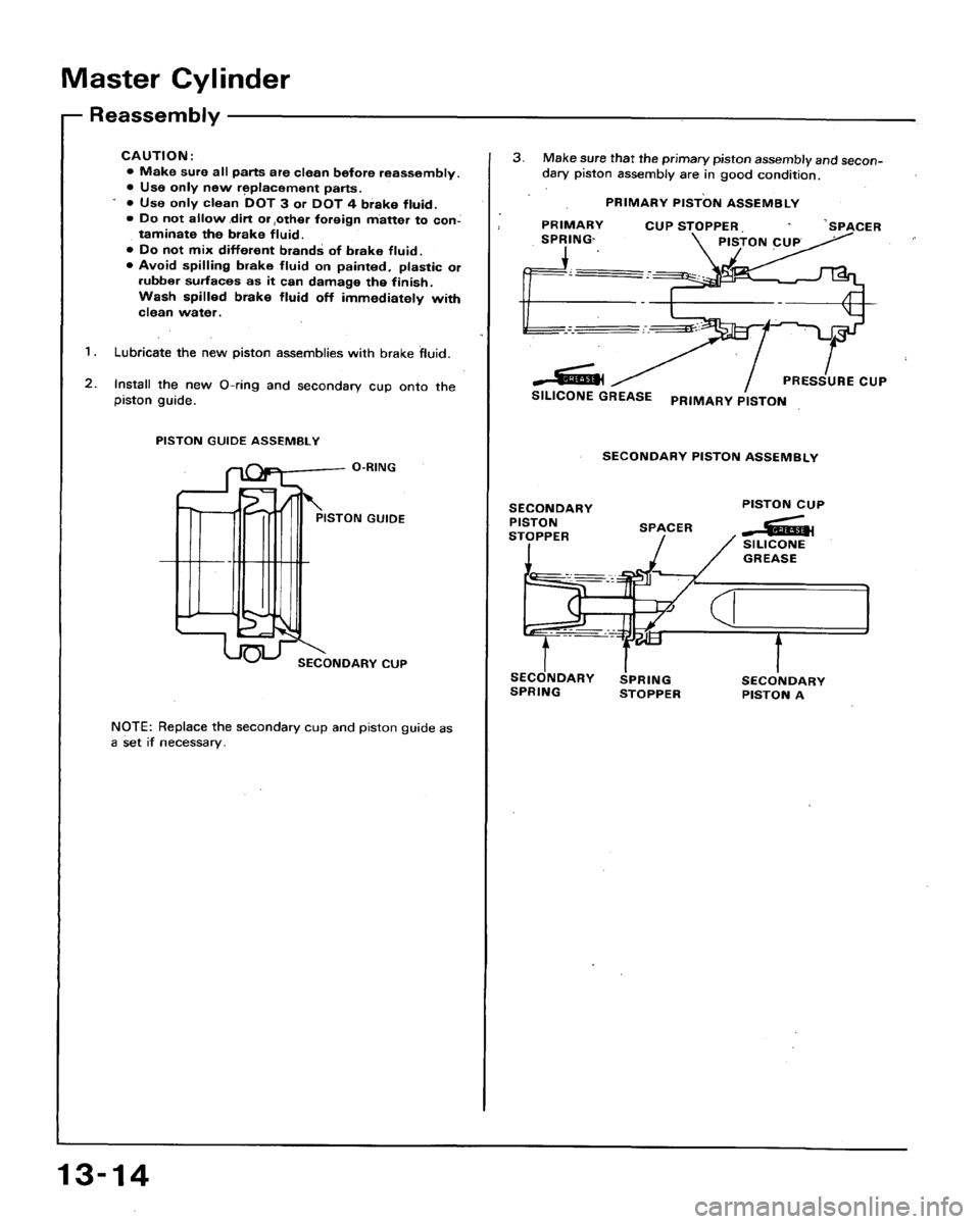 HONDA ACCORD 1992 CB / 4.G Workshop Manual 