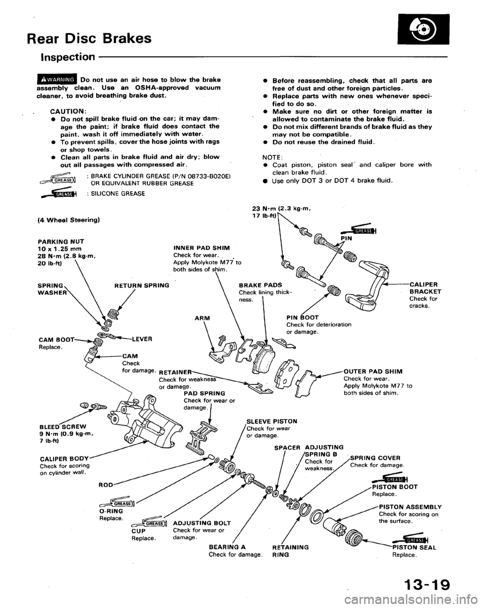HONDA ACCORD 1992 CB / 4.G Workshop Manual 