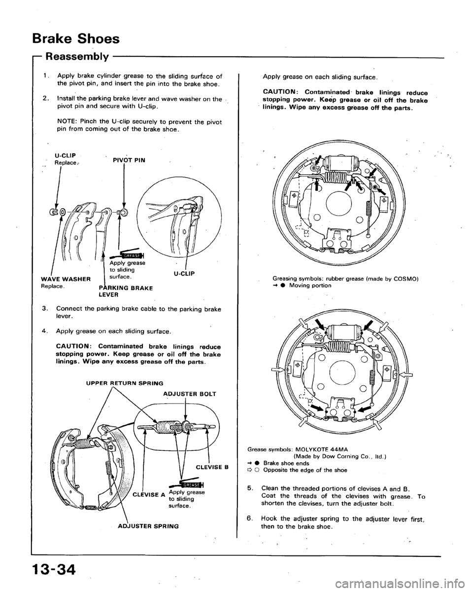 HONDA ACCORD 1992 CB / 4.G Workshop Manual 