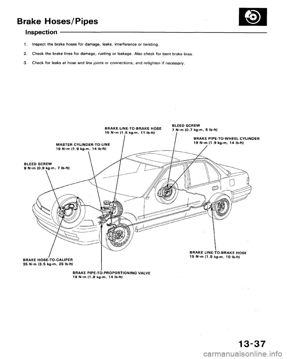 HONDA ACCORD 1992 CB / 4.G Workshop Manual 