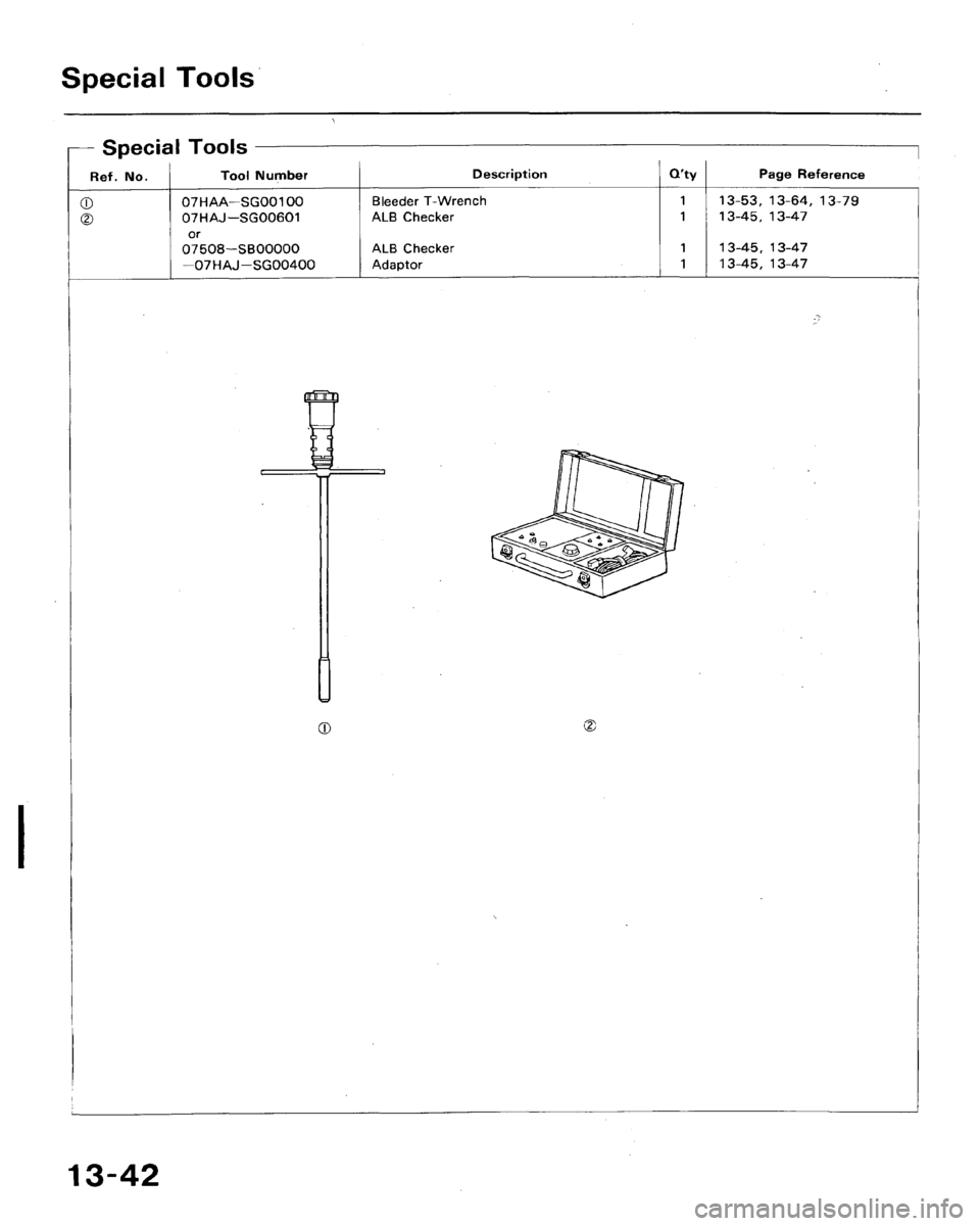 HONDA ACCORD 1992 CB / 4.G Workshop Manual 