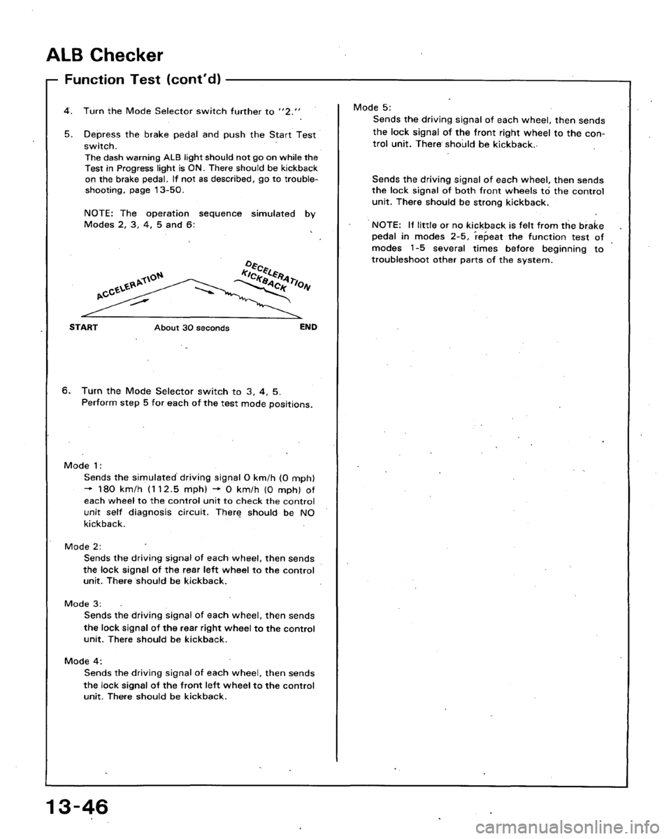 HONDA ACCORD 1992 CB / 4.G Workshop Manual 