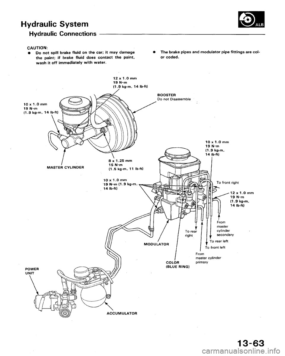 HONDA ACCORD 1992 CB / 4.G Workshop Manual 