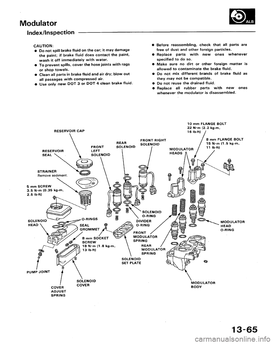 HONDA ACCORD 1992 CB / 4.G Workshop Manual 