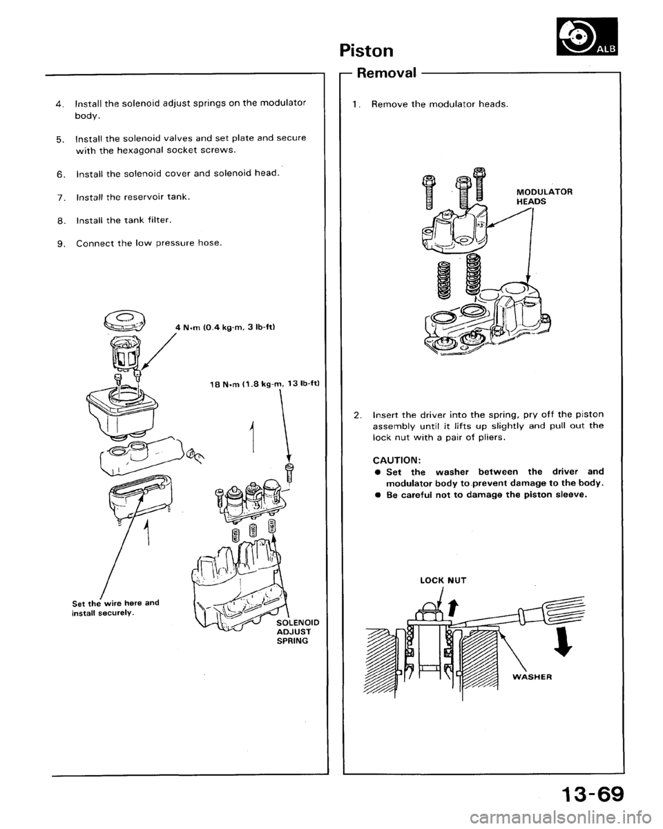 HONDA ACCORD 1992 CB / 4.G Workshop Manual 
