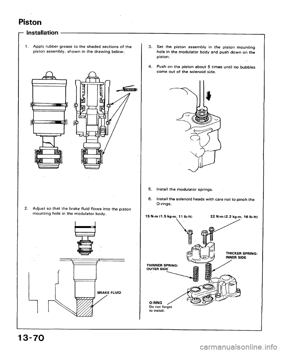 HONDA ACCORD 1992 CB / 4.G Workshop Manual 