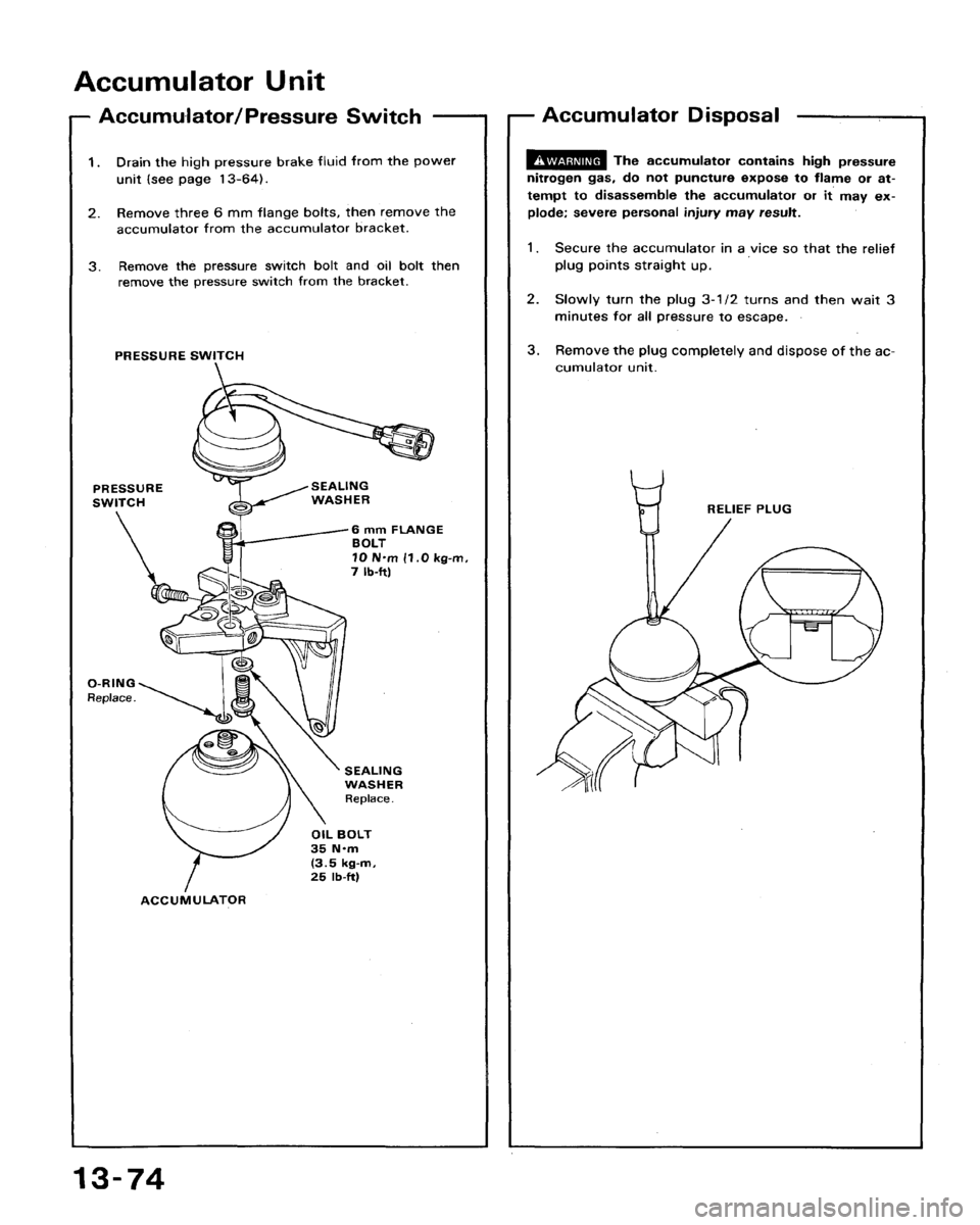 HONDA ACCORD 1992 CB / 4.G Workshop Manual 